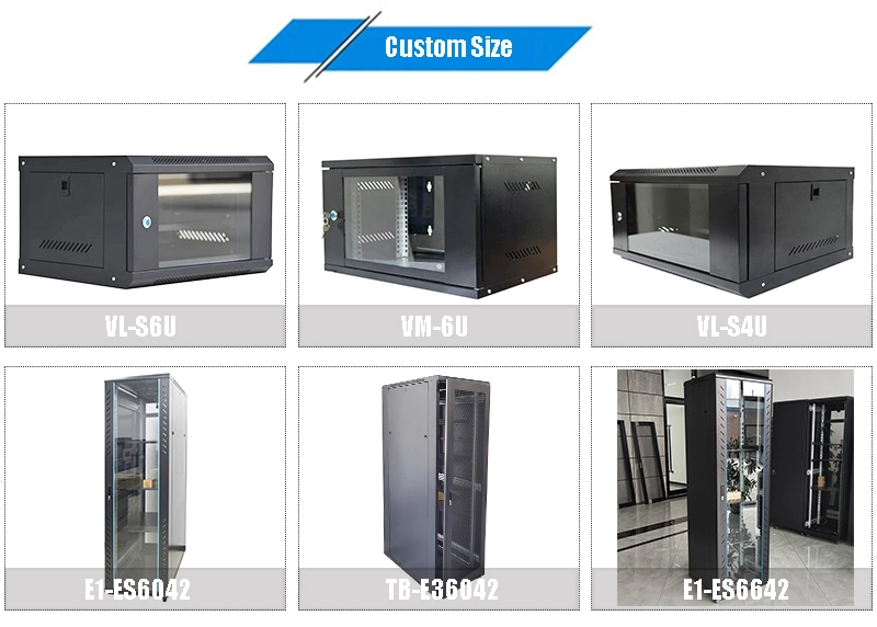 6u Combined Back Swing Wall Mounted Intelligent Network Cabinet