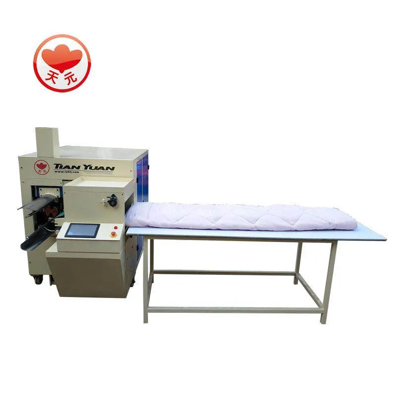 Bed Soft Topper Mattress Roll Packing Machine